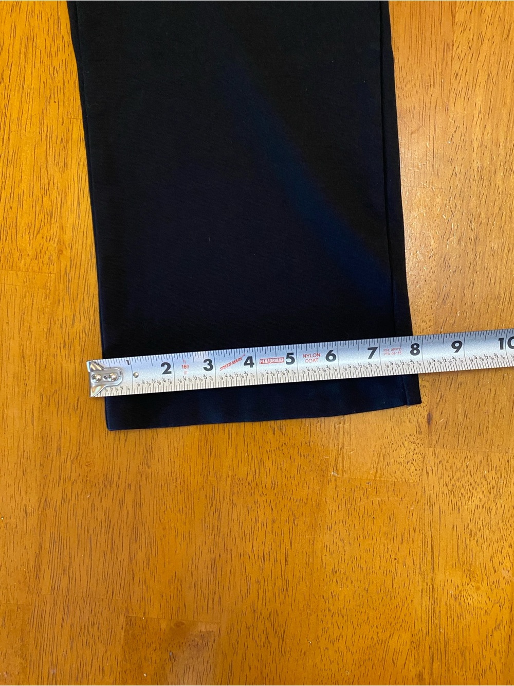 Dear Scarlett- Magic Pants, Ankle Straight Leg, Black, Sz Med - Picture 8 of 9